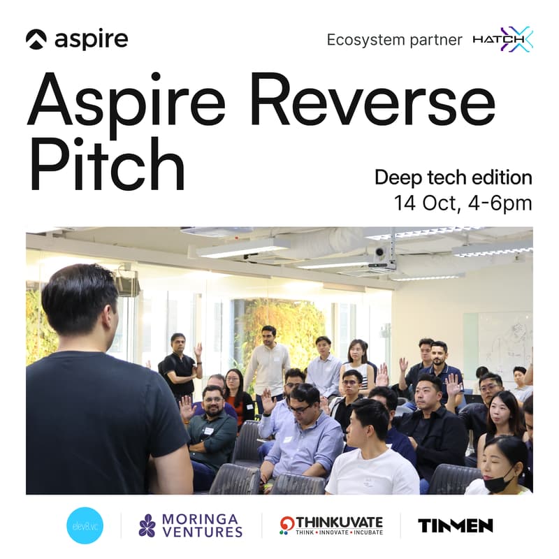 Cover Image for Aspire Reverse Pitch - Deep Tech Edition