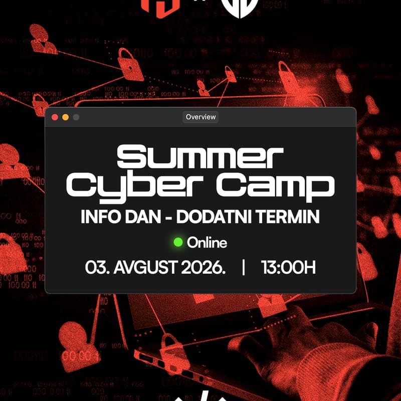 Cover Image for Letnji sajber kamp - Info Day