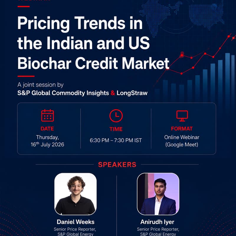 Cover Image for Pricing Trends in Indian and US biochar credits market