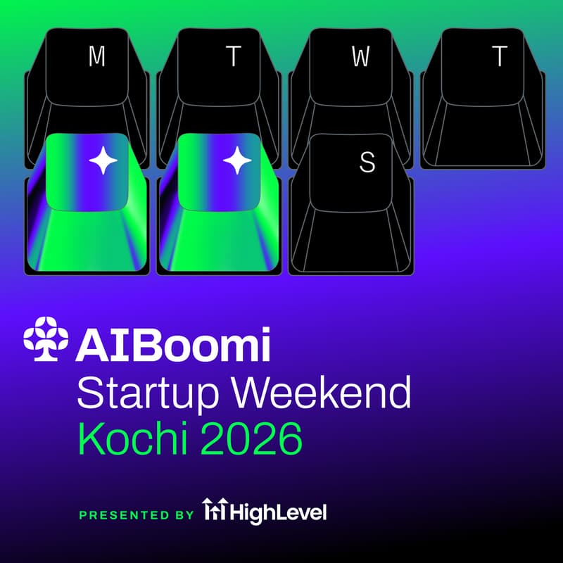 Cover Image for AIBoomi Startup Weekend | 5th Edition I Kochi