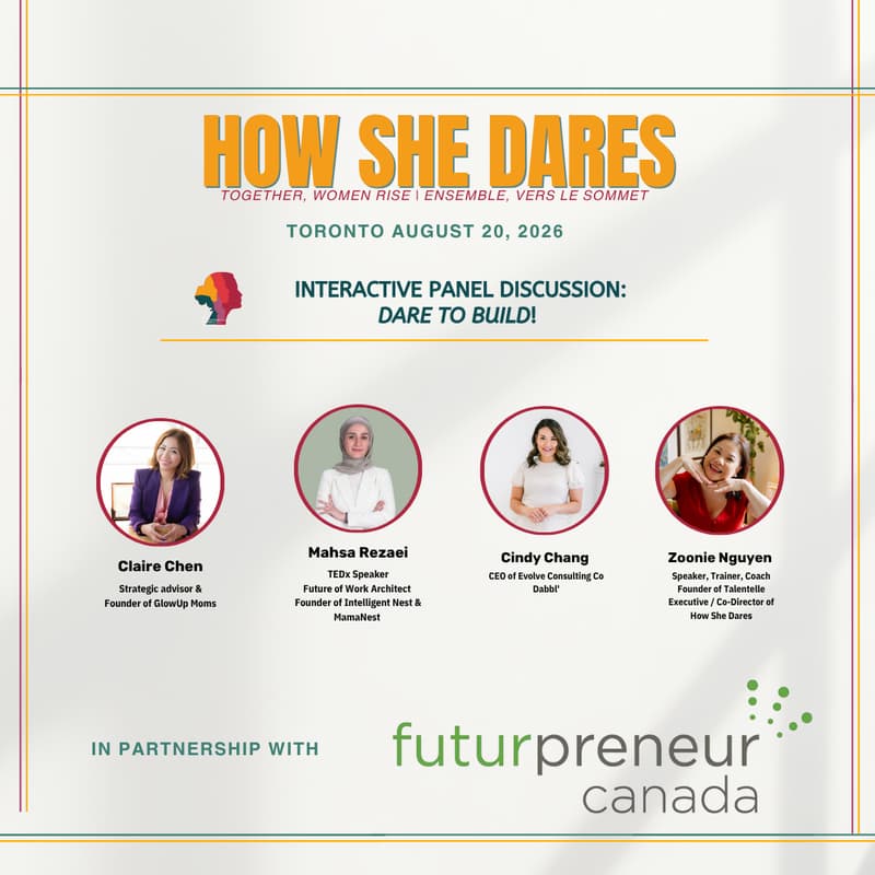 Cover Image for How She Dares: The Courage to Build (Toronto Moms Edition)