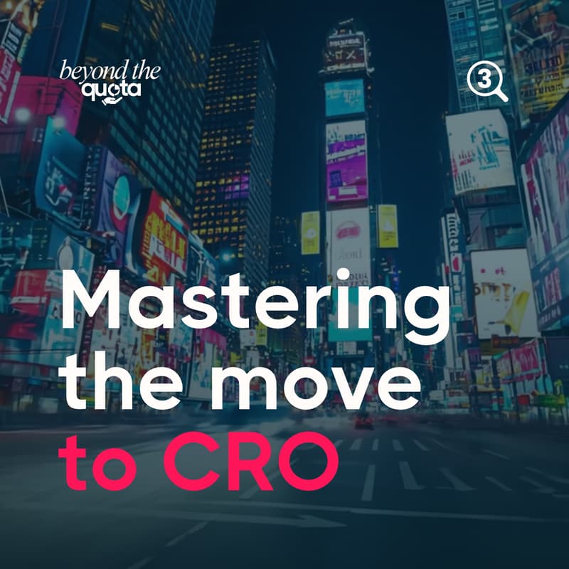 Cover Image for The leadership journey: Mastering the move to CRO