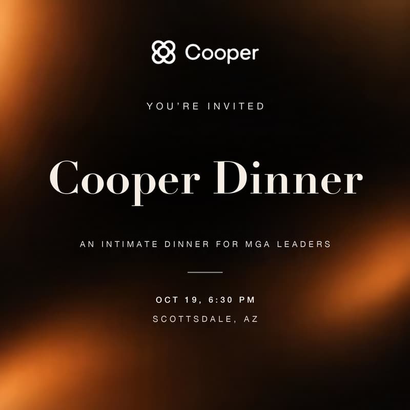 Cover Image for [Cooper Dinner] The MGA Coworker That Never Sleeps