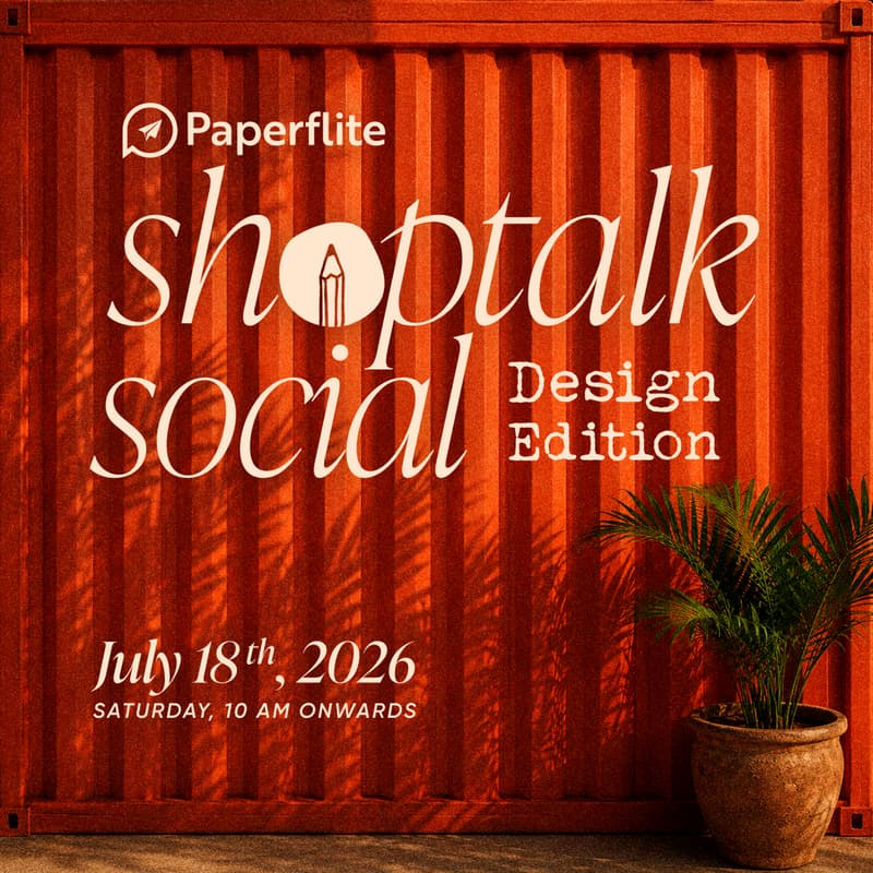Cover Image for The ShopTalk Social - Design Edition