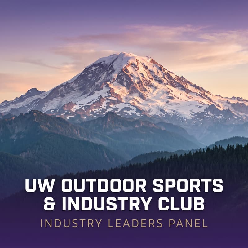 Cover Image for UW Foster Outdoor Sports & Industry Club Panel: Building & Growing a Brand