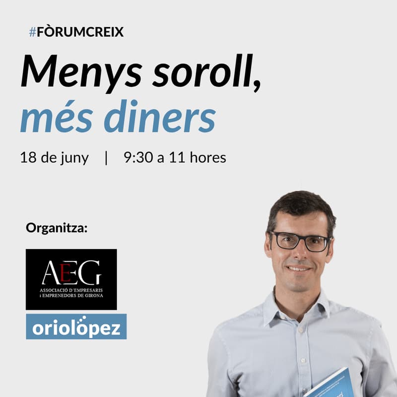 Cover Image for Menys soroll, més diners