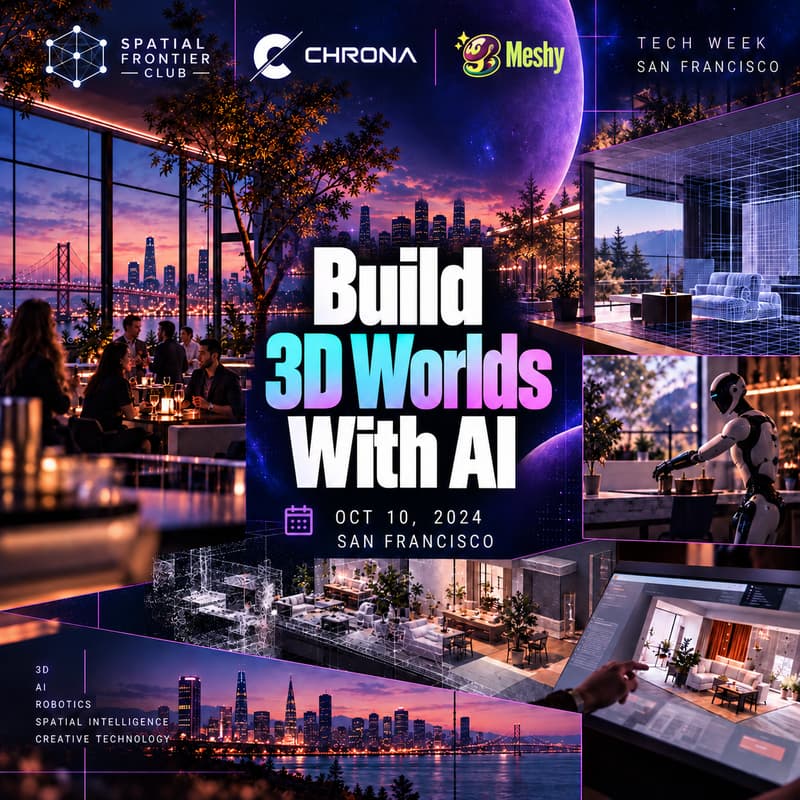 Cover Image for Build 3D Worlds with AI | SF Tech Week