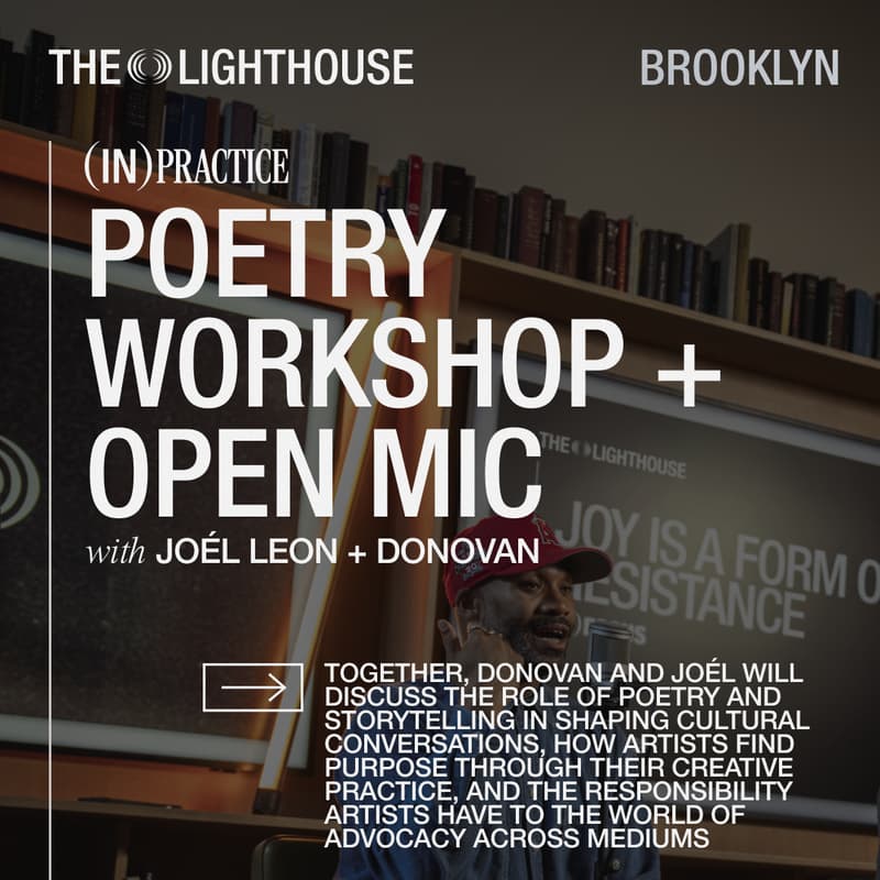 Cover Image for (IN) PRACTICE: Poetry, Community & Art as Advocacy with Joel Leon