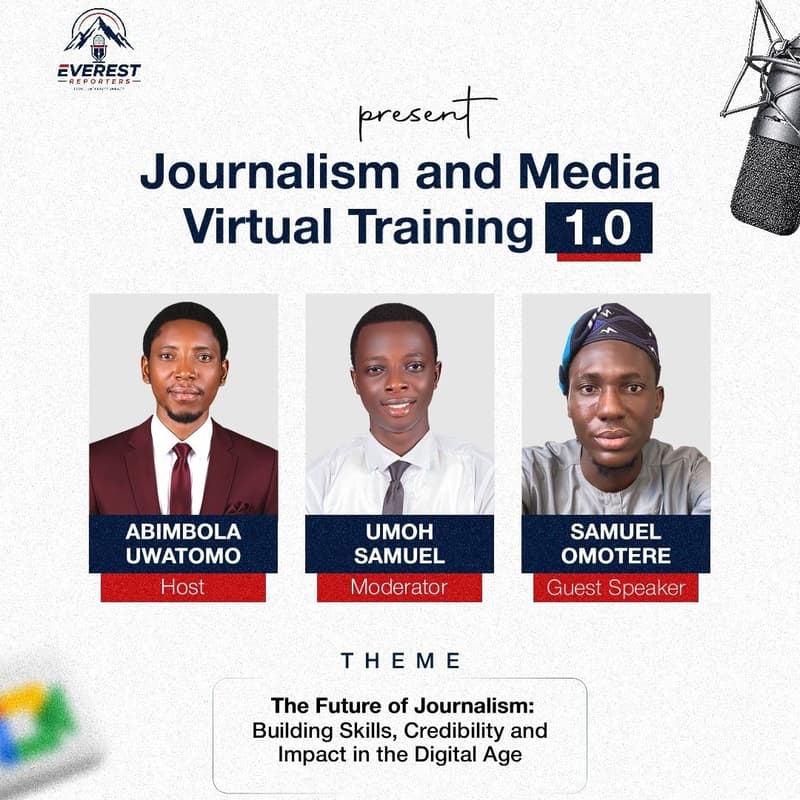 Cover Image for JOURNALISM AND MEDIA TRAINING 1.0