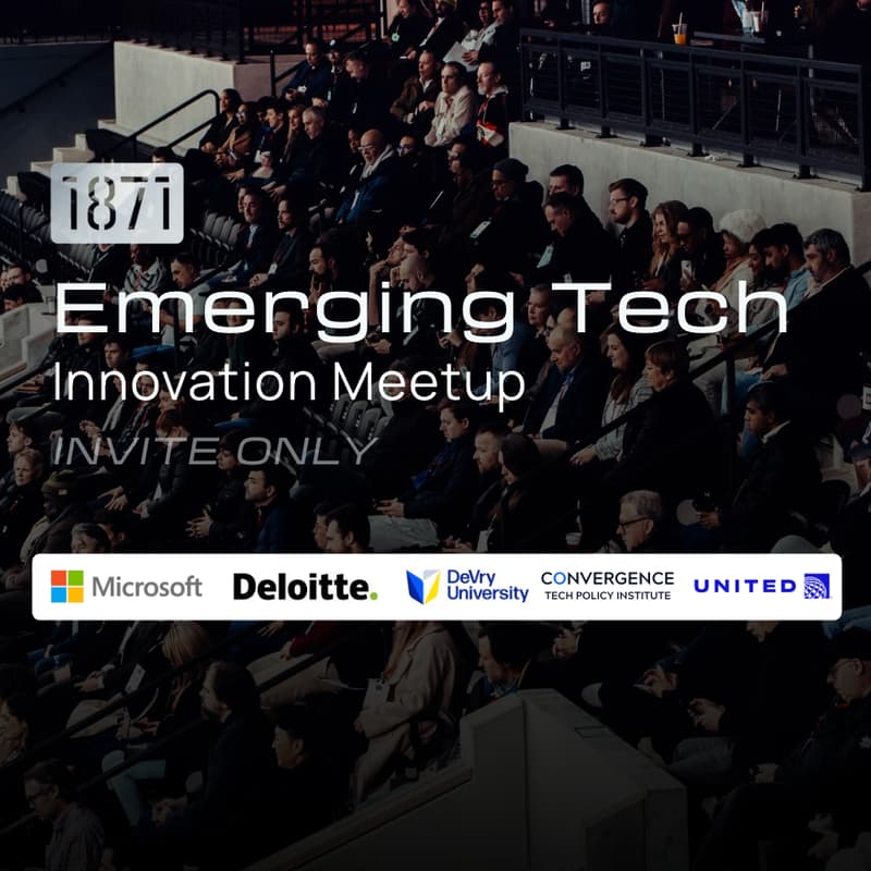Cover Image for 1871 Events: Emerging Tech Founder & Investor Lunch