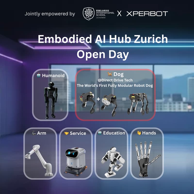 Cover Image for Embodied AI Hub Zurich Open Day