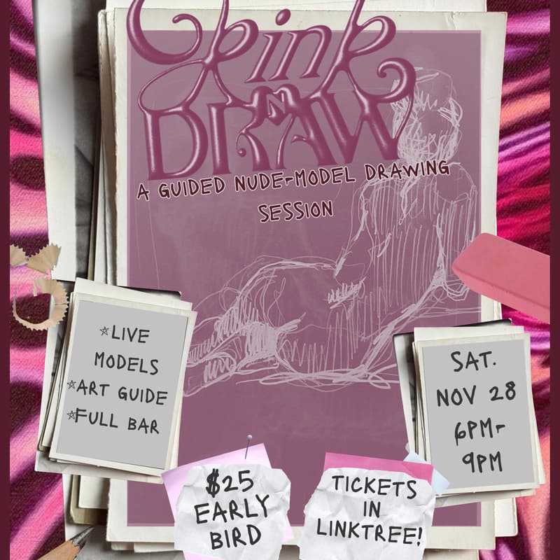 Cover Image for kink n' draw at as you are bar dc