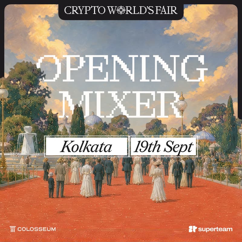 Cover Image for Crypto World's Fair Opening Mixer, Kolkata