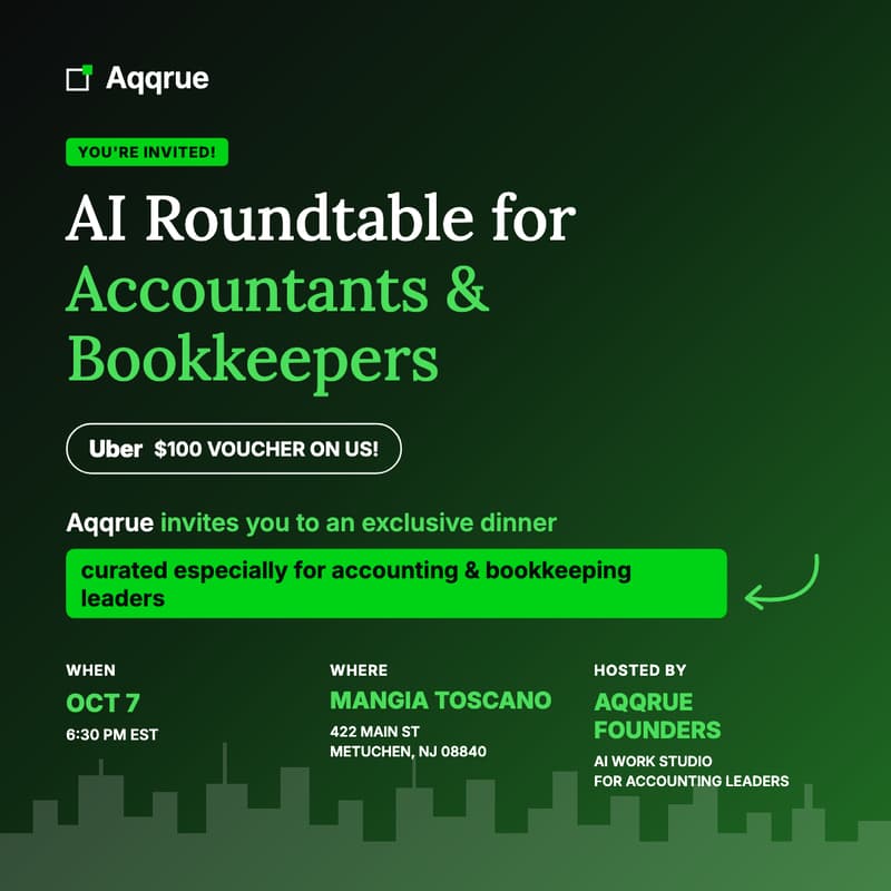 Cover Image for Networking Dinner with Accountants & Bookkeepers: What’s working with AI?