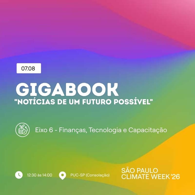 Cover Image for GIGABOOK: "Notícias de um futuro possível" - Turma 3 | SP Climate Week