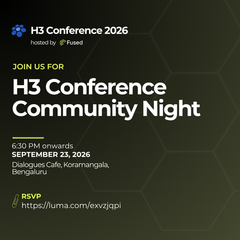 Cover Image for H3 Conference Community Night
