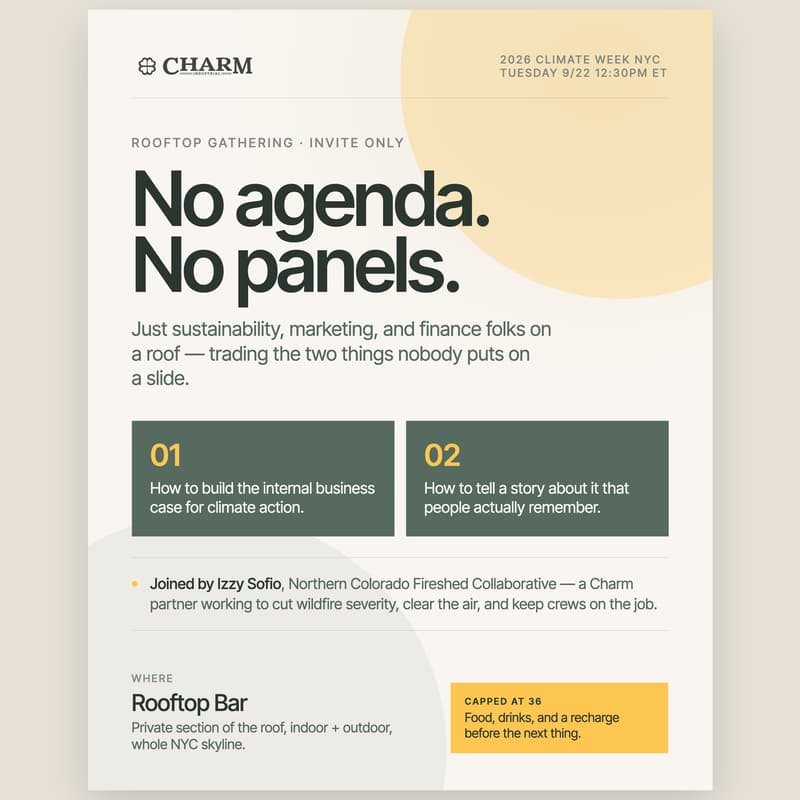 Cover Image for Private Sustainability Leaders Lunch Session