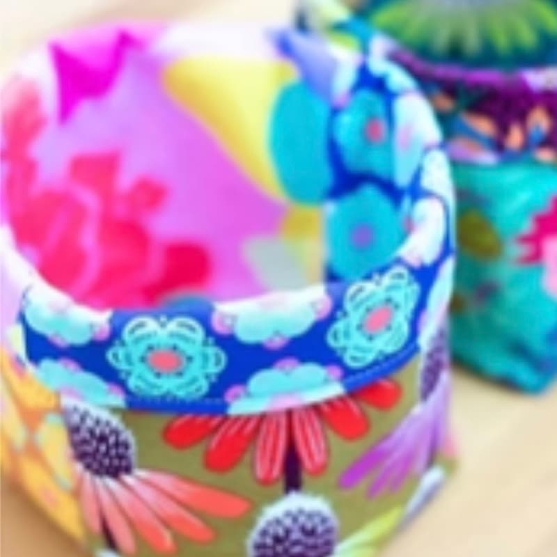 Cover Image for Make a Quilted Storage Bin (Beginner friendly)