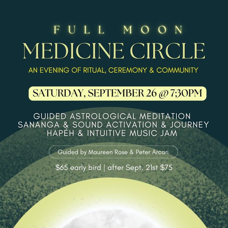 Cover Image for FULL MOON MEDICINE CIRCLE