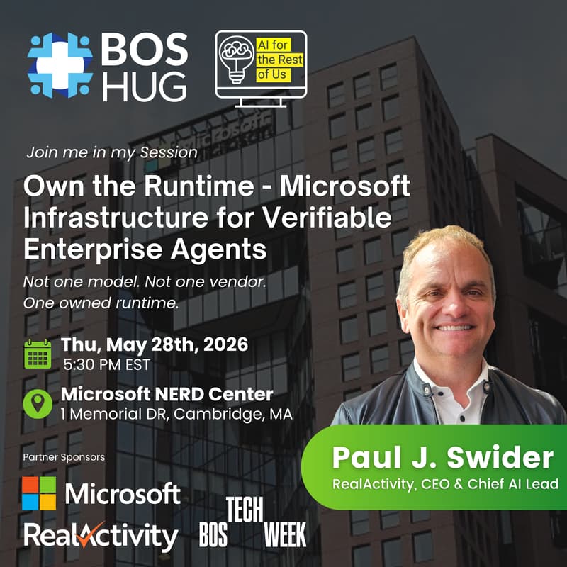 Cover Image for Own the Runtime: Microsoft Infrastructure for Verifiable Enterprise Agents