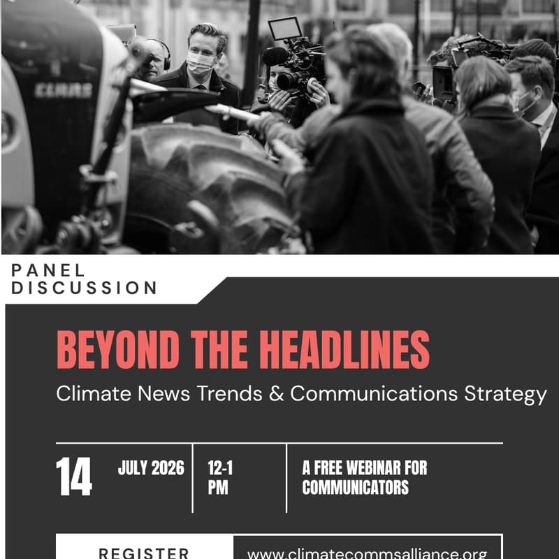 Cover Image for Beyond the Headlines:Climate News Trends and Communications Strategy