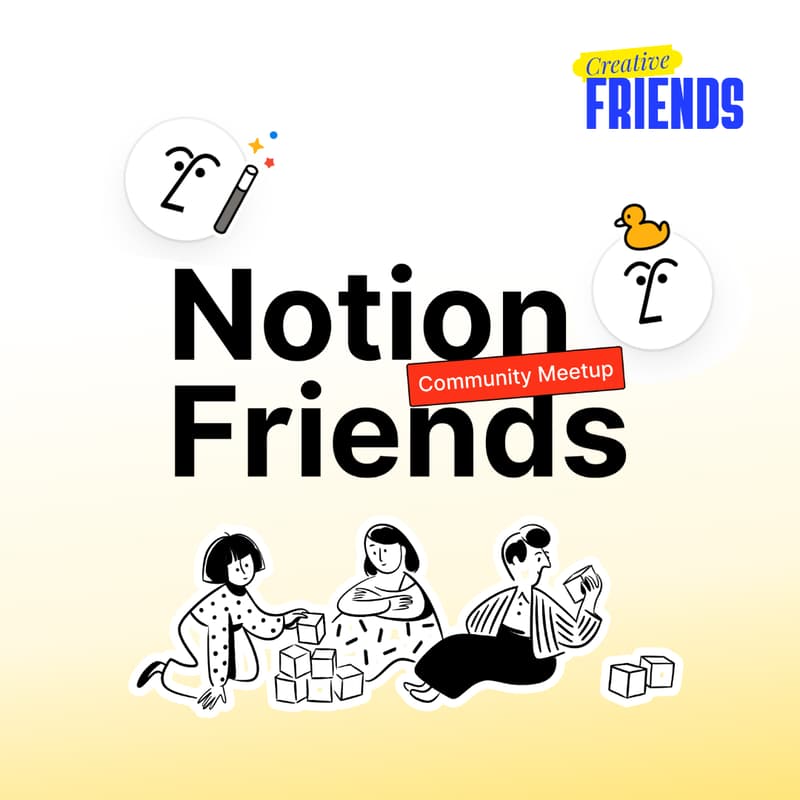 Cover Image for Notion Friends - by Creative Friends Perú