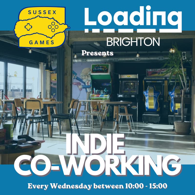 Cover Image for Sussex Games & Loading Brighton presents Indie Co-Working!