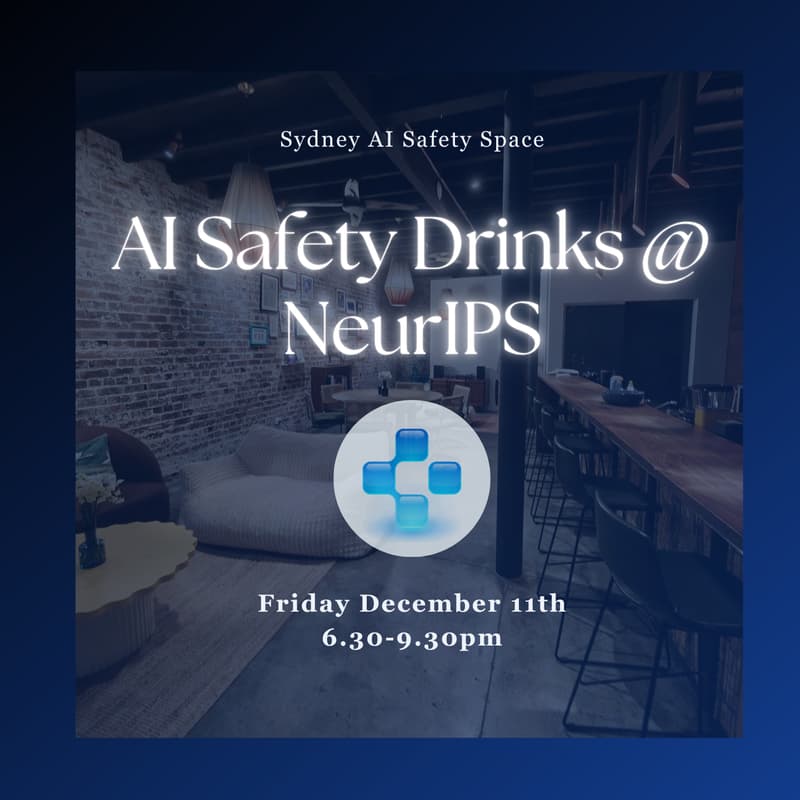 Cover Image for AI Safety Networking & Drinks @ NeurIPS