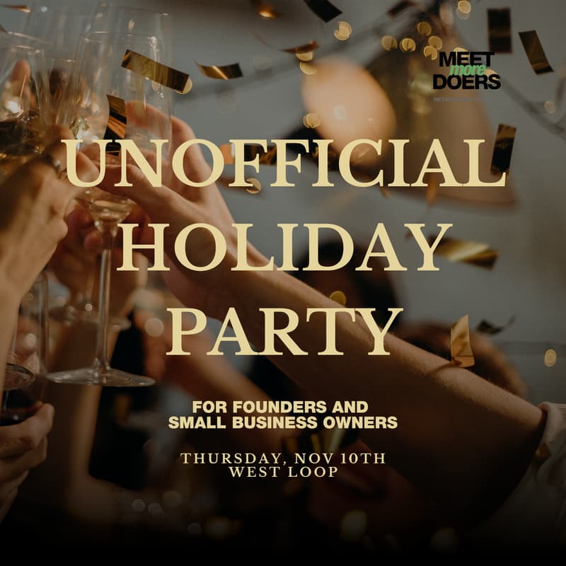 Cover Image for The Unofficial Holiday Party for Founders & Small Business Owners