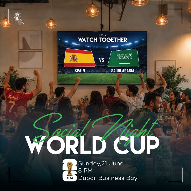 Cover Image for 🌍World Cup⚽Social Night🥳