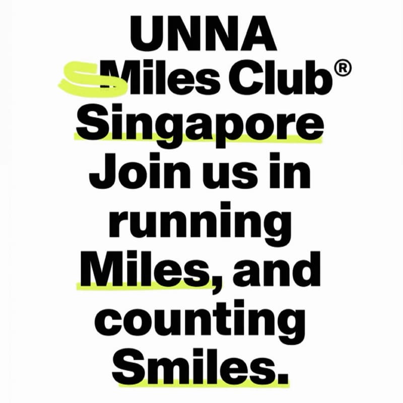Cover Image for UNNA Smiles Club Singapore Run
