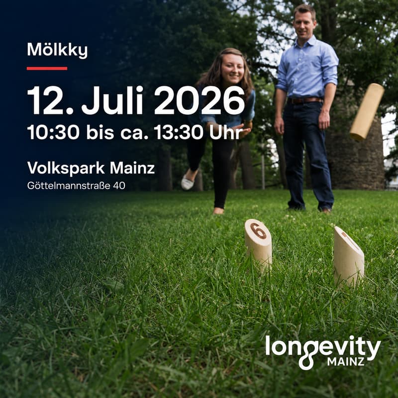 Cover Image for Mölkky im Volkspark mit Longevity Mainz!