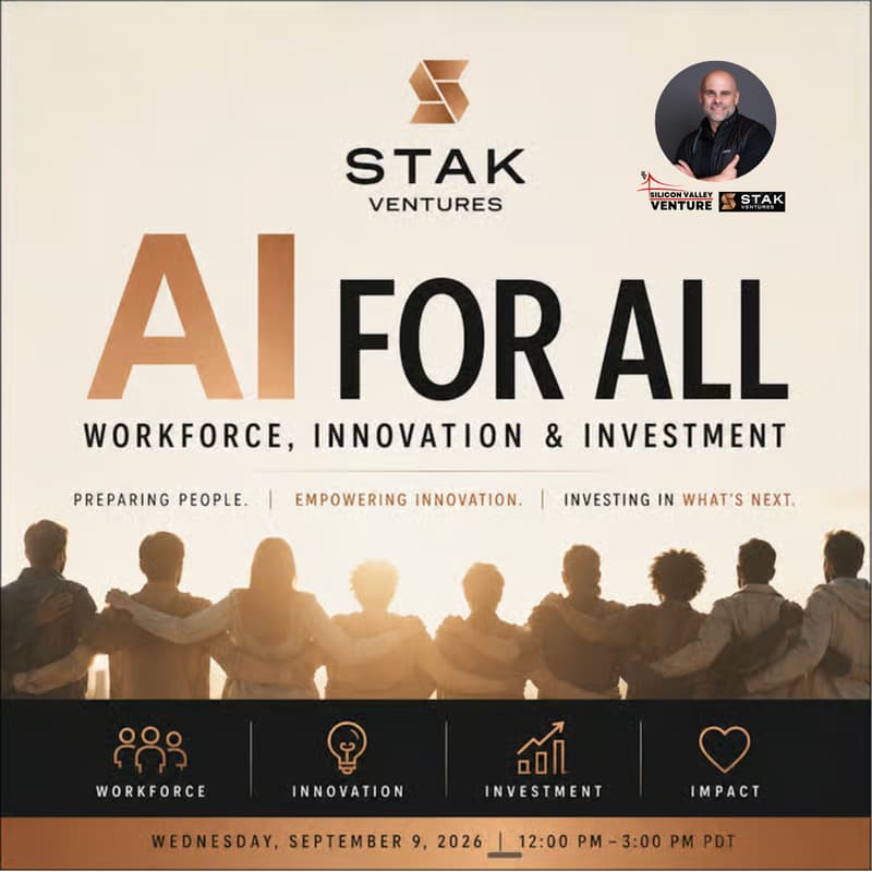 Cover Image for AI for All: Investment, Innovation & Workforce Panel - Lunch & Networking Event