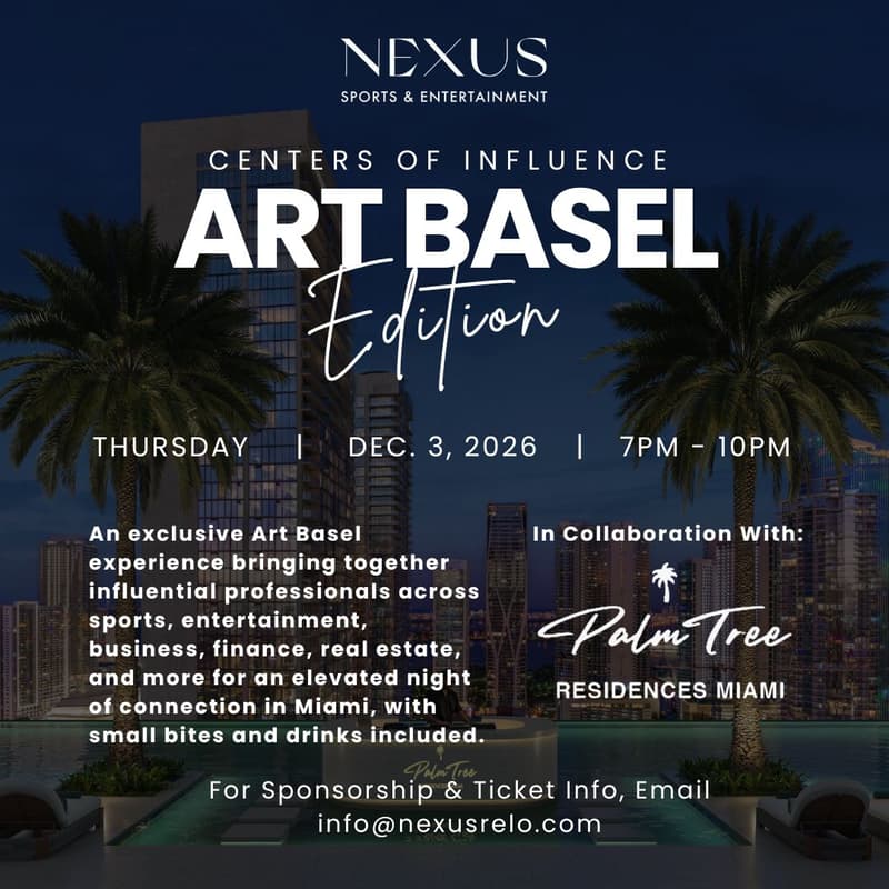 Cover Image for Centers of Influence: Art Basel Edition
