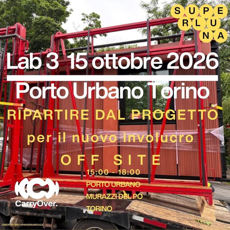 Cover Image for RIPARTIRE DAL PROGETTO per il nuovo involucro OFF SITE