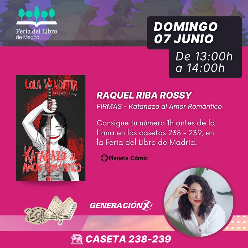 Cover Image for [FLM 26] Firmas "Raquel Riba Rossy" con Katanazo al Amor Romántico