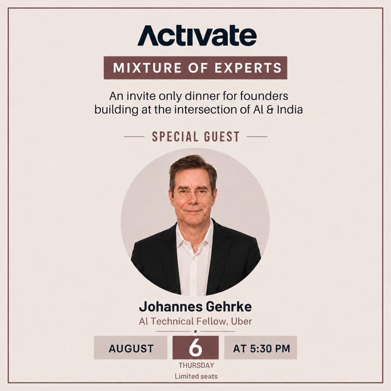 Cover Image for Mixture of Experts | Hosted by Activate