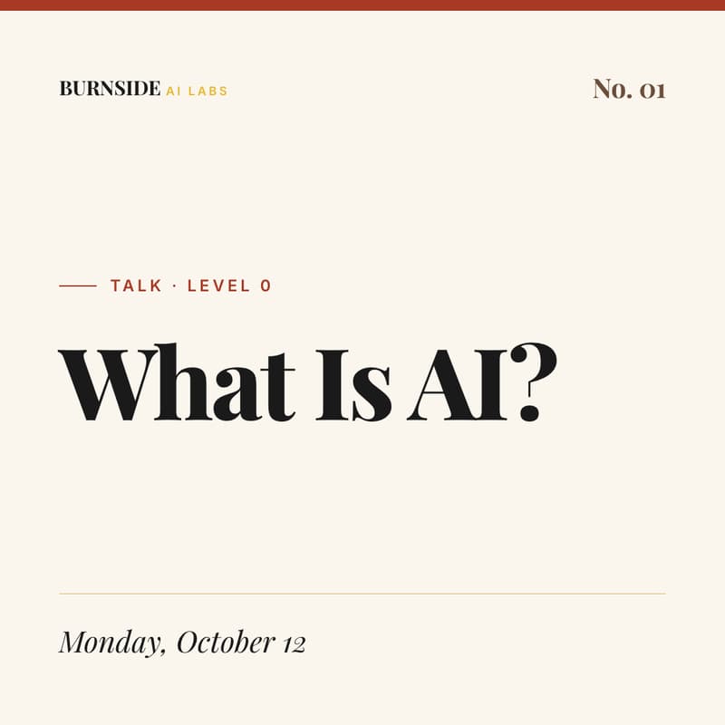 Cover Image for What Is AI?