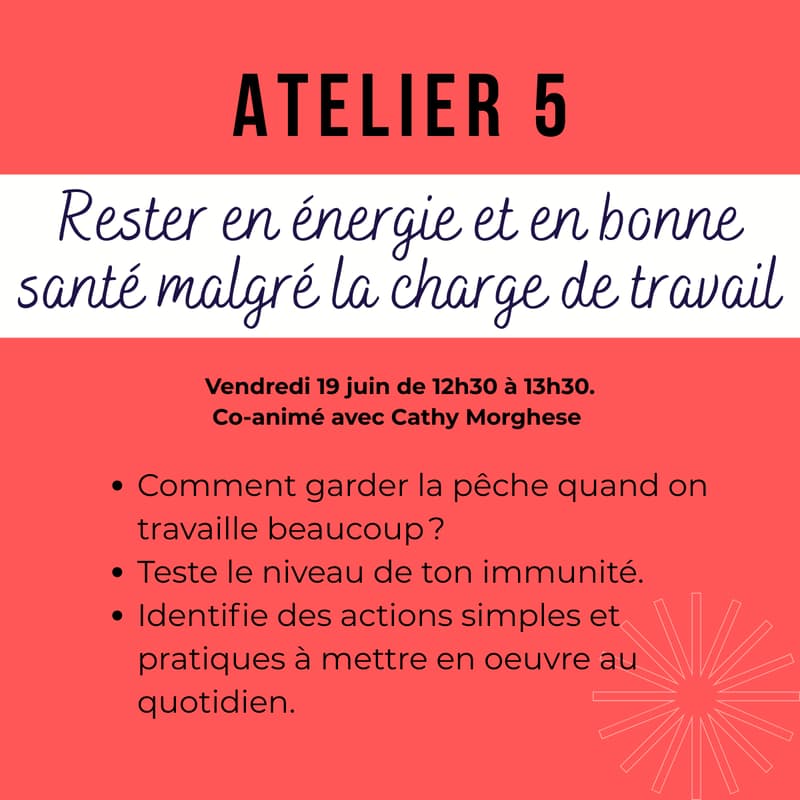 Cover Image for Atelier 5 - Printemps des entrepreneurs by Butterfly Solutions