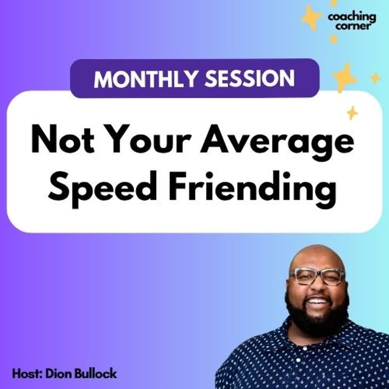 Cover Image for Not Your Average Speed Friending