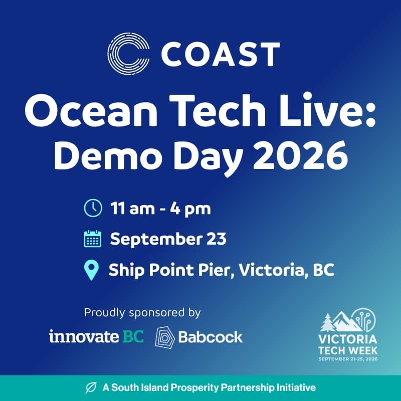 Cover Image for COAST Ocean Tech Live: Demo Day 2026
