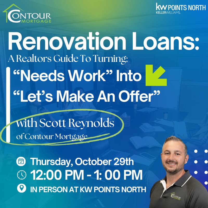 Cover Image for Renovation Loans: A Realtor's Guide To Turning: “Needs Work” Into “Let’s Make An Offer”