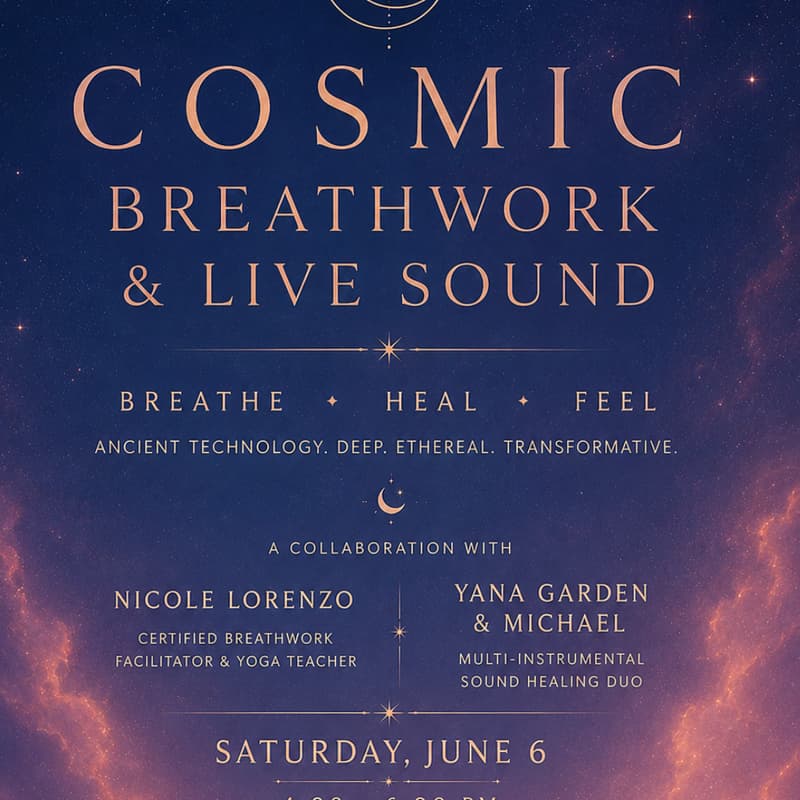 Cover Image for Cosmic Breathwork & Live Sound