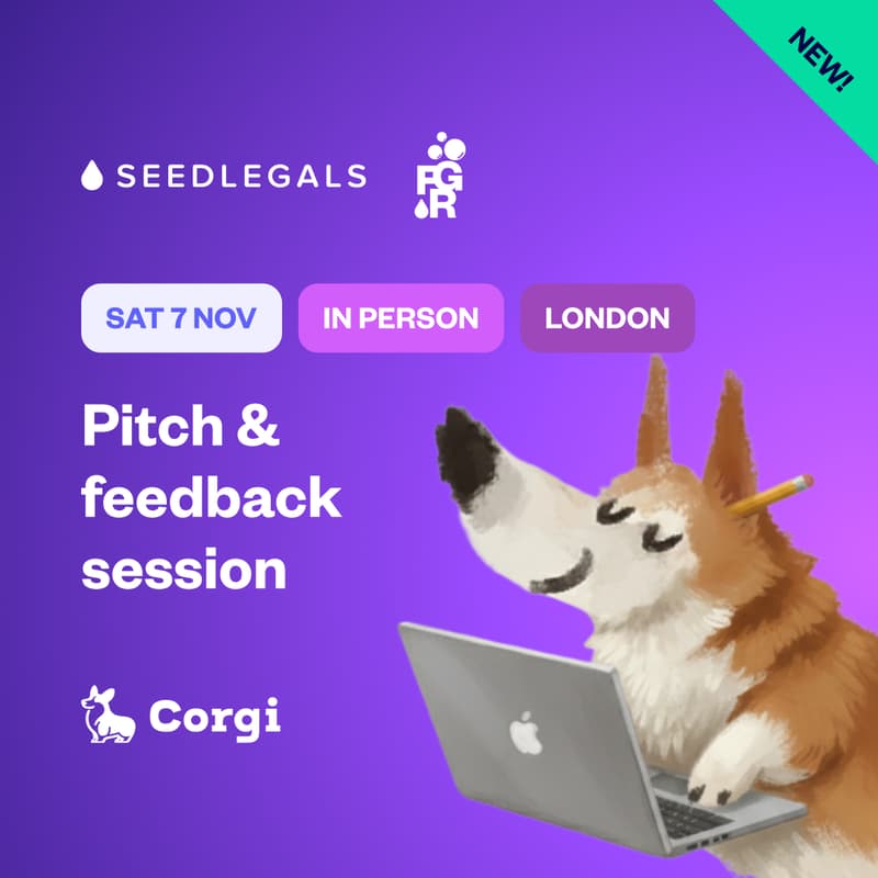 Cover Image for In person, founder pitch & feedback session