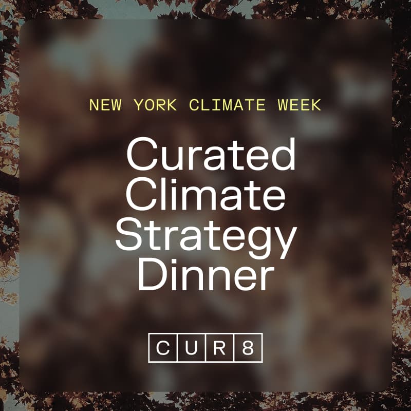 Cover Image for CUR8 - NYCW Dinner