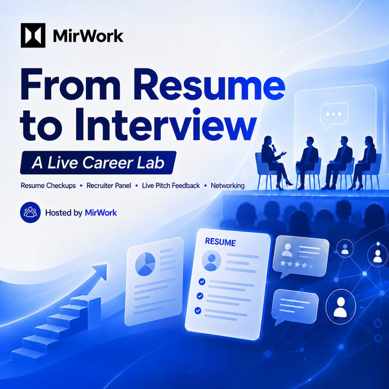 Cover Image for From Resume to Interview — A Live Career Lab #SFTechWeek
