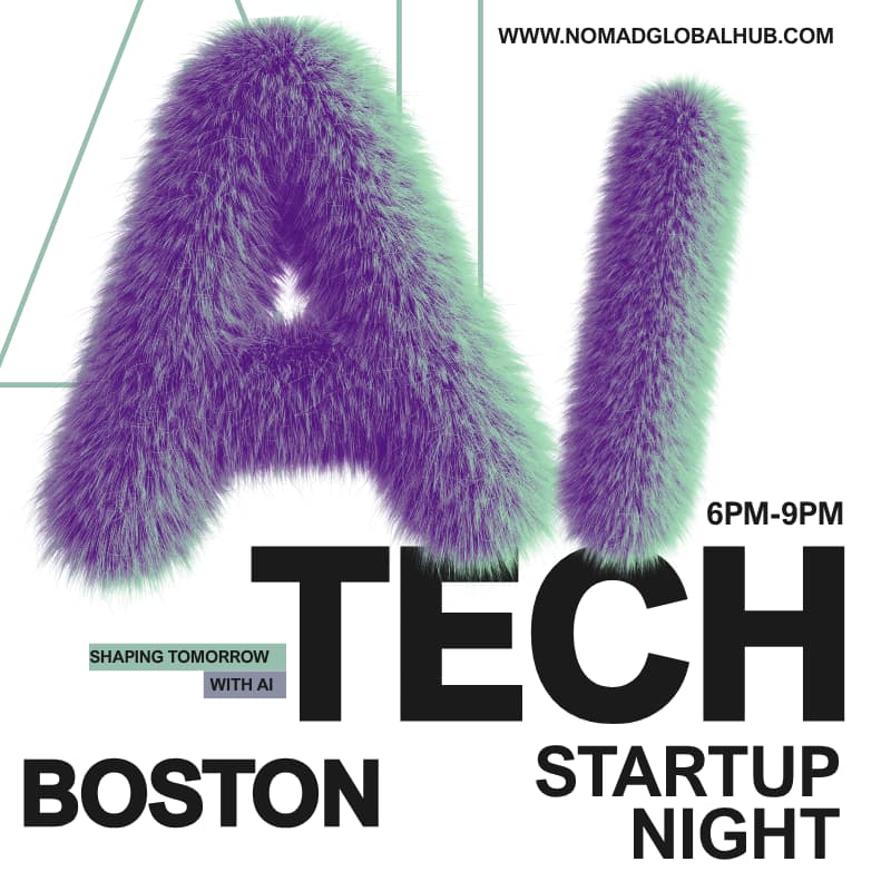 Cover Image for AI Tech & Startup Night,Pitch & Networking — Boston