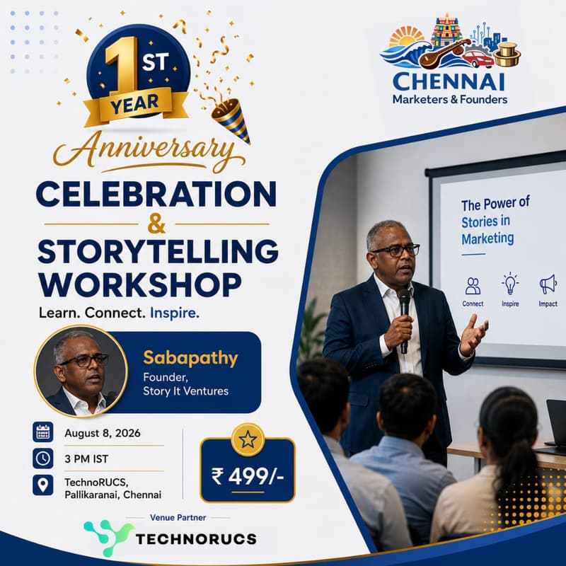 Cover Image for CMF: 1st Anniversary Celebration & Storytelling Workshop