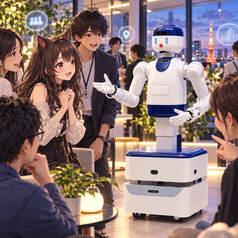 Cover Image for 最新の準国産ロボットを一緒に見に行きましょう！