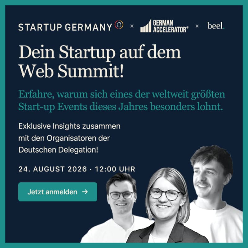 Cover Image for Dein Startup auf dem Web Summit! Erfahre wie du dich für die Deutsche Delegation bewirbst.